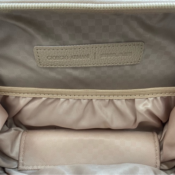 Giorgio Armani for Eva Air makeup cosmetics case cardholder sleep mask dust bag - Picture 2 of 11